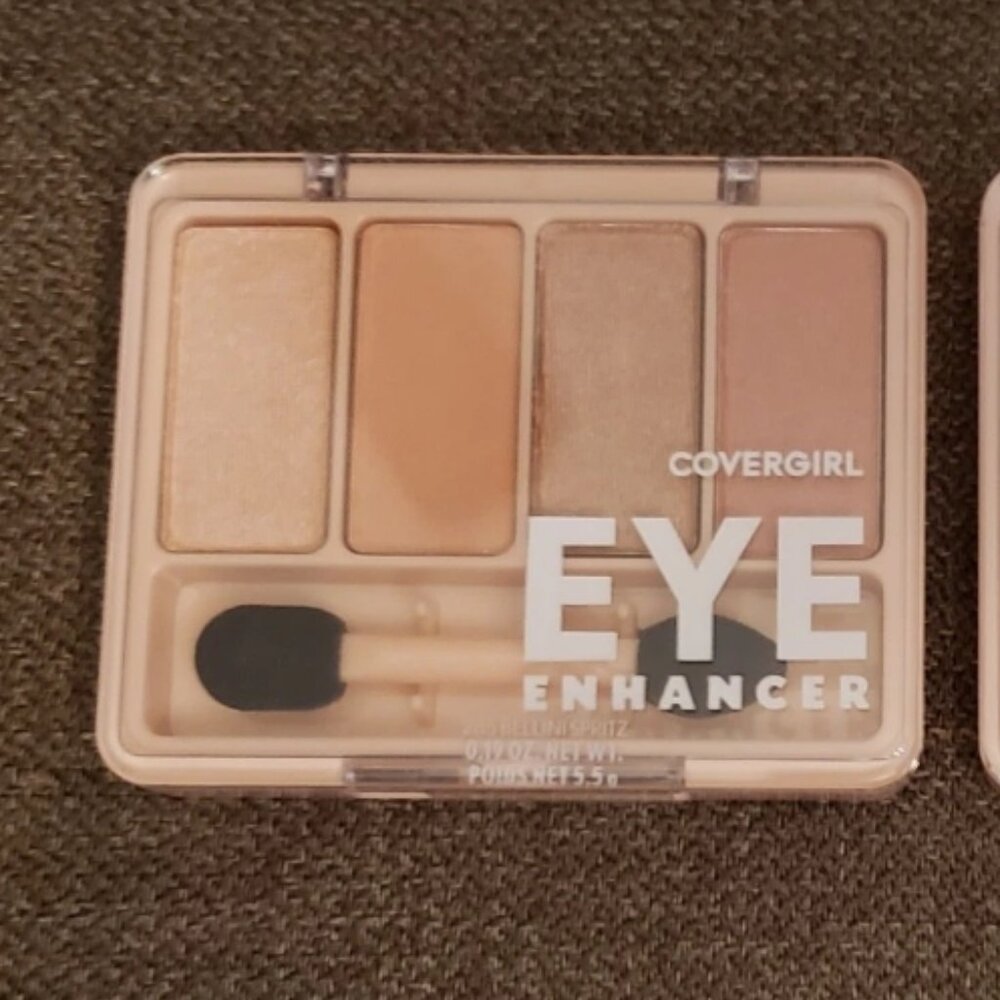 2-Pack Covergirl 285 Bellini Spritz Eye Enhancer 4-Kit Eyeshadow Pink Makeup New
